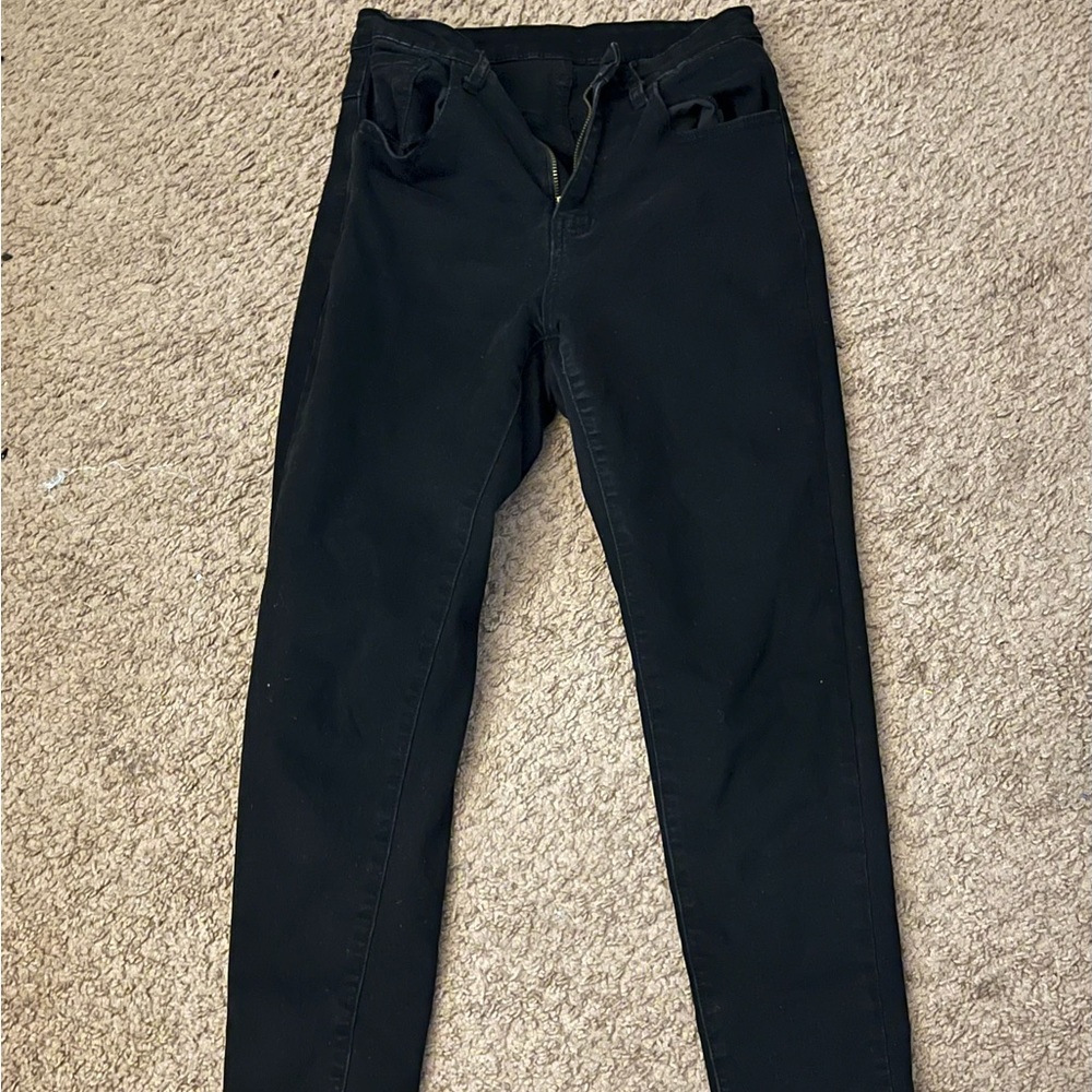 Womens Skinny Black Jeans